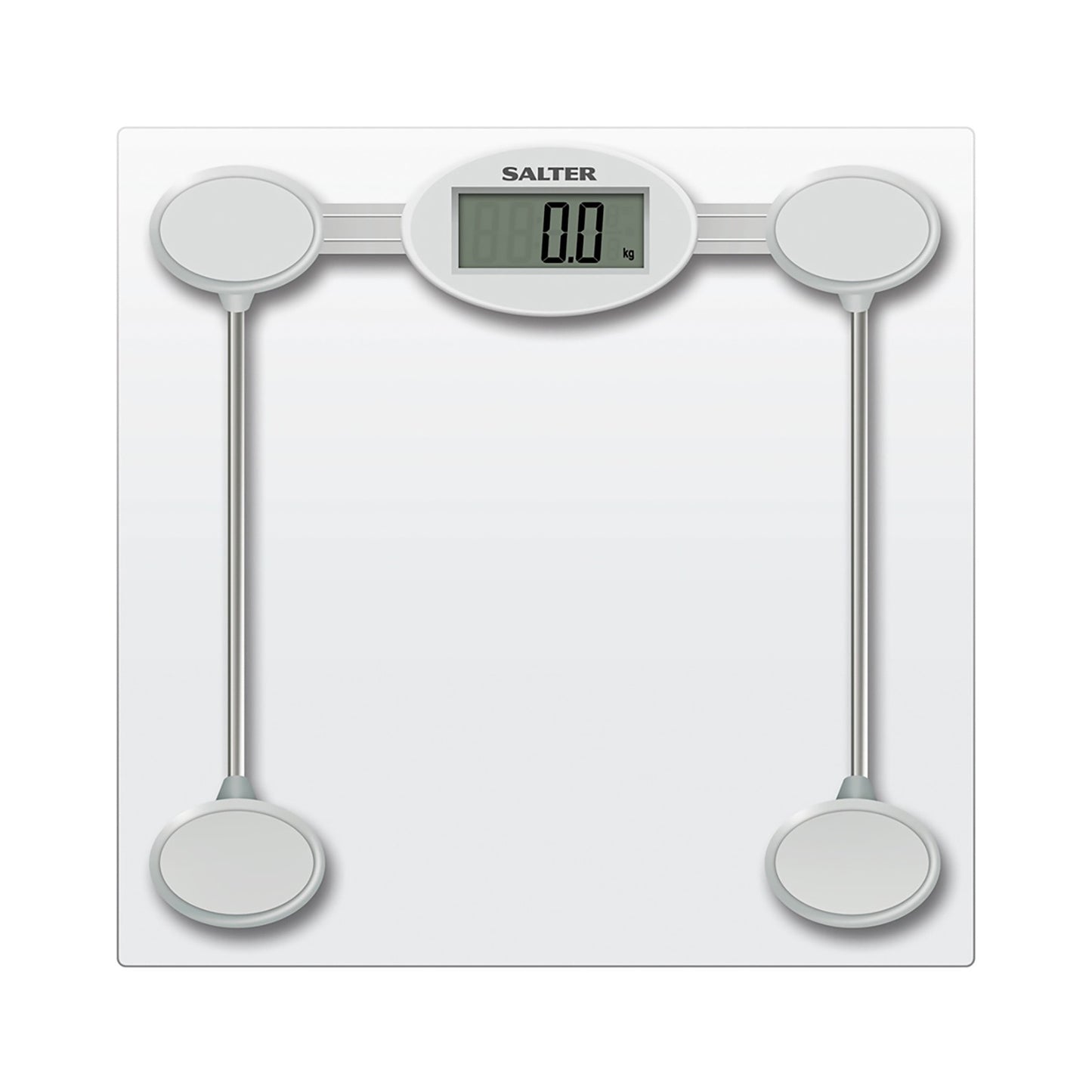 Salter Electronic Bathroom Weighing Scale Glass Digital 180KG Includes Batteries
