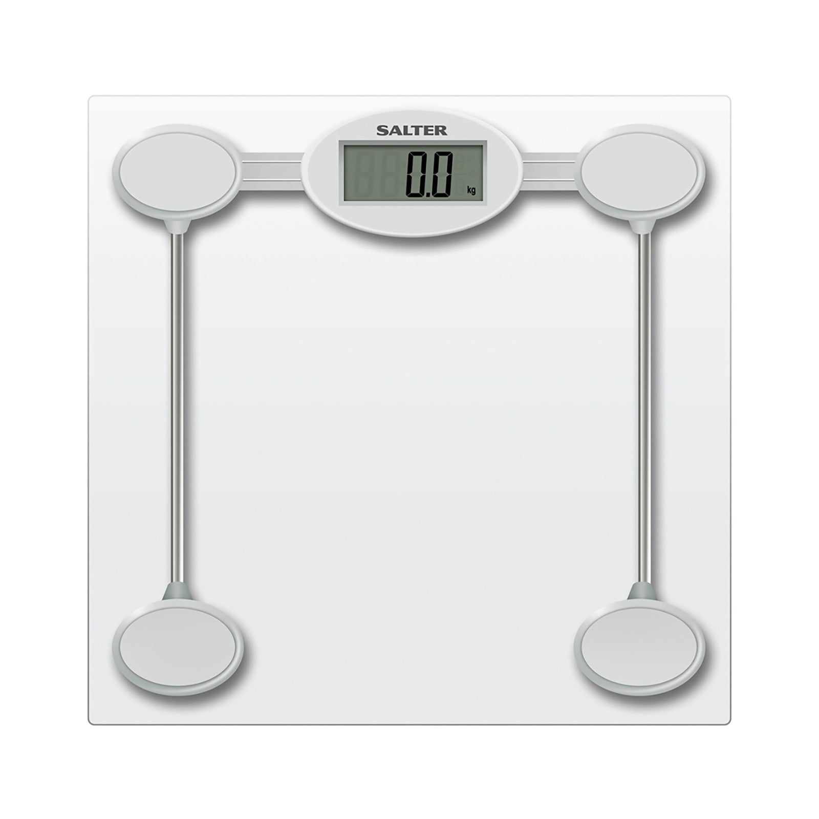 Salter Electronic Bathroom Weighing Scale Glass Digital 180KG Includes Batteries