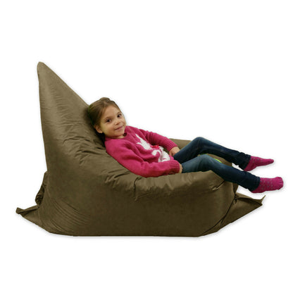 Kids Bean Bag Garden Indoor/Outdoor Beanbag Childrens Waterproof Chair Brown