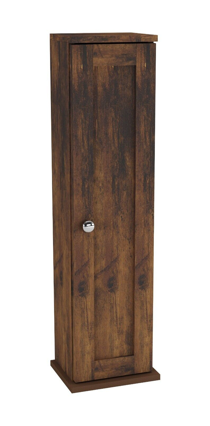 3Pc Bathroom Wood Unit under Sink Cabinet Mirror Cupboard Toilet Paper Dispenser