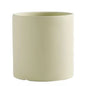 Nordic Industrial Style Colorful Ceramic Flowerpot Succulent Planter Green Plants Cylindrical Shape Flower Pot with Hole Tray