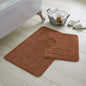 2 Piece Set Rectangle/U-Shaped Bath Mat