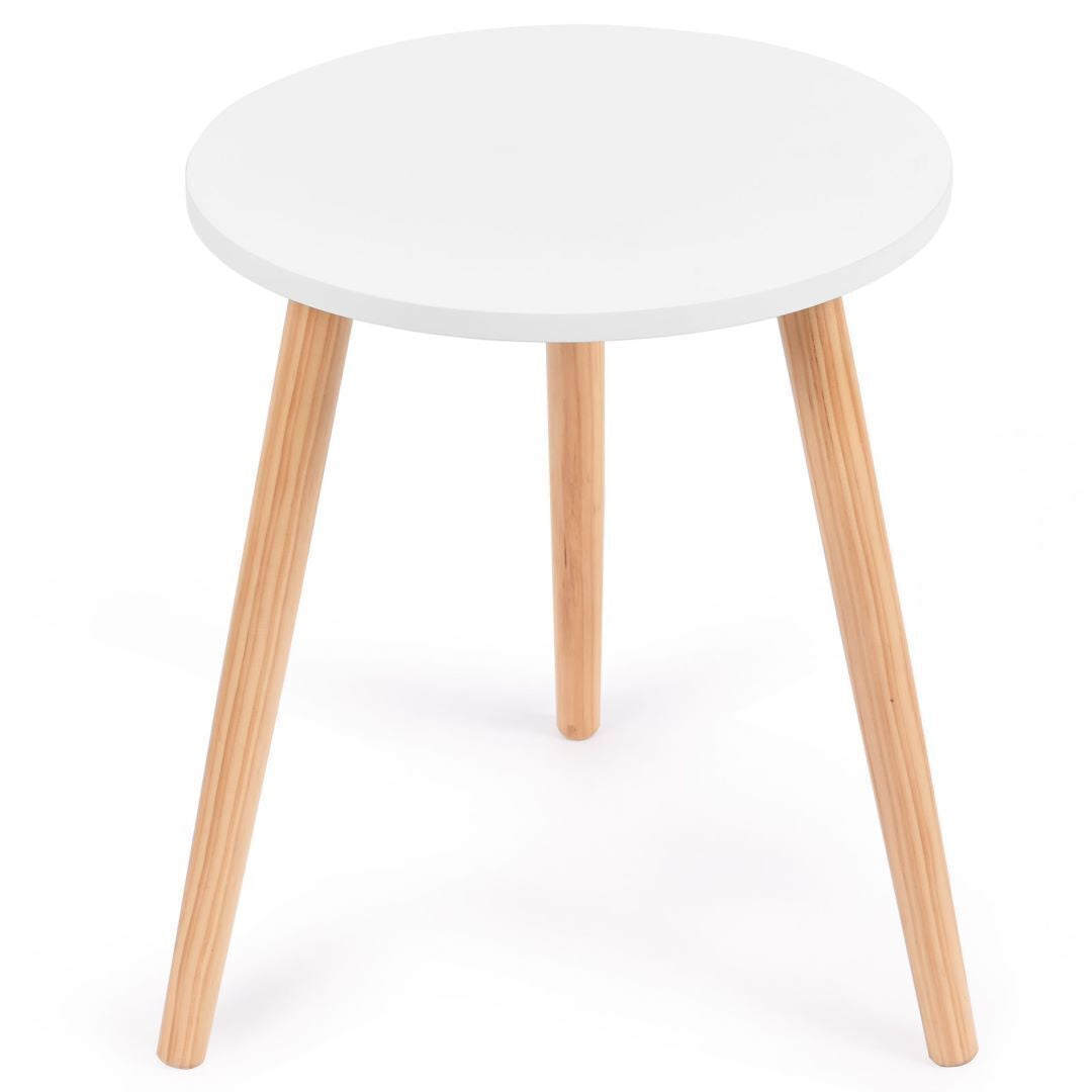 Round Coffee End Table Sofa Side Table Modern Tea Table Furniture Living Room