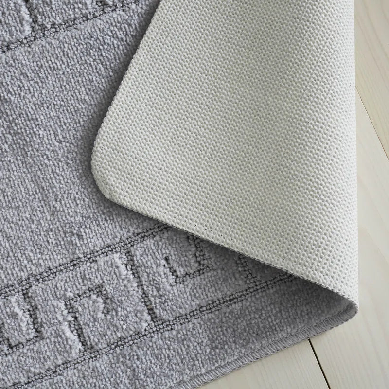 2 Piece Set Rectangle/U-Shaped Bath Mat