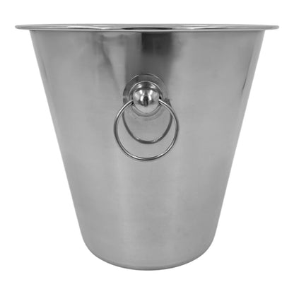 5L Stainless Steel Ice Bucket Champagne Wine Cooler with Handles Bar Pub Party