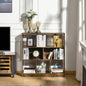 Storage Shelf 3-Tier Bookcase Display Rack Home Organizer for Home Office