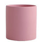 Nordic Industrial Style Colorful Ceramic Flowerpot Succulent Planter Green Plants Cylindrical Shape Flower Pot with Hole Tray