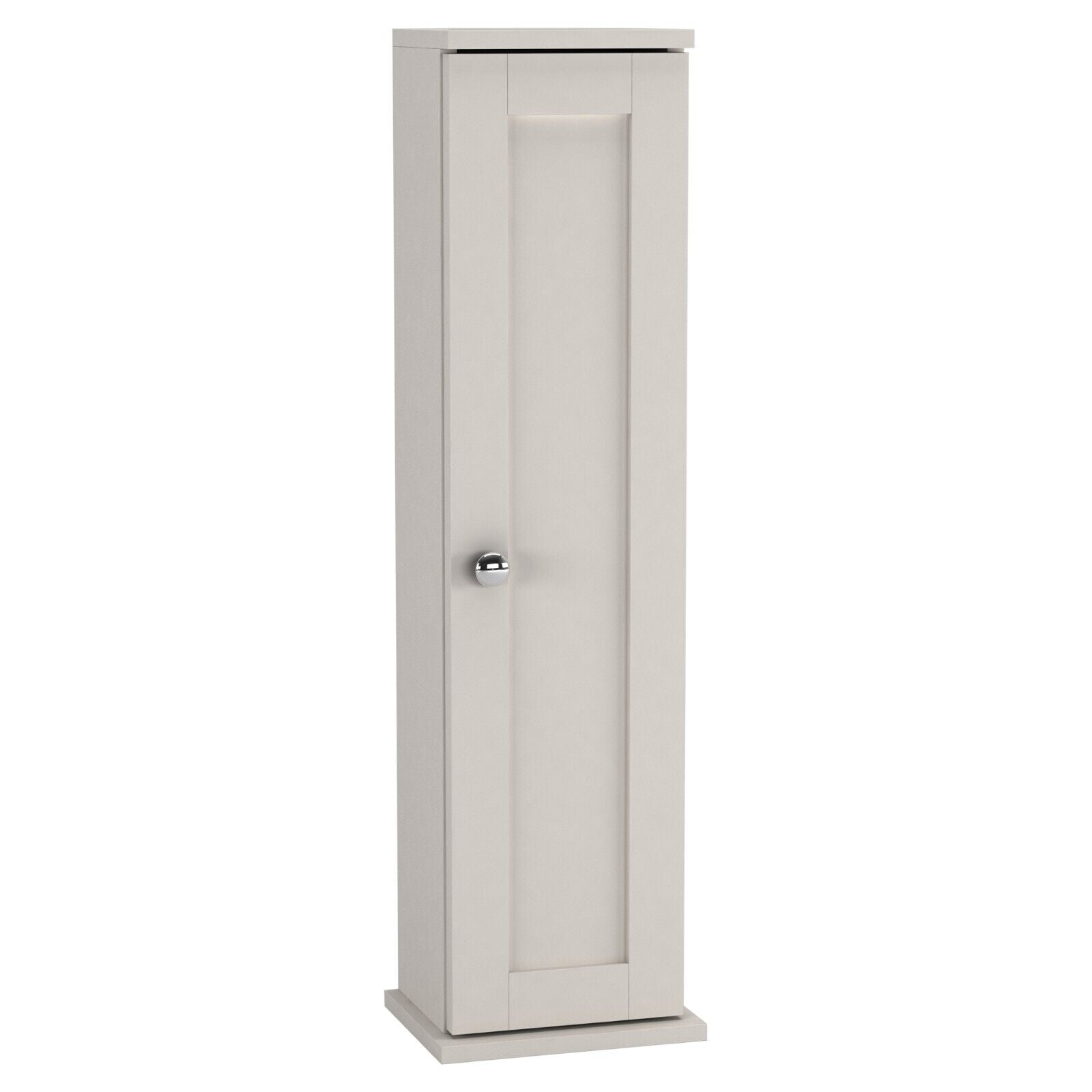 3Pc Bathroom Wood Unit under Sink Cabinet Mirror Cupboard Toilet Paper Dispenser
