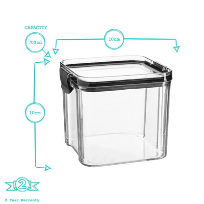 Food Storage Container - Pack of 5 - (2 Sizes)