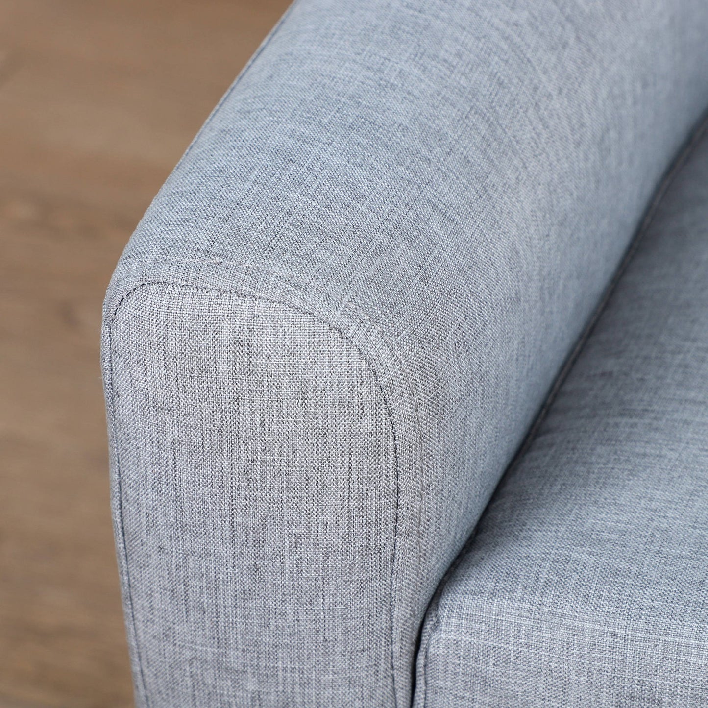 HOMCOM Kids Sofa Children Couch Toddler Armchair Seat Bedroom Nursery Grey