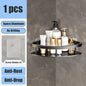 Bathroom Shelf Makeup Storage Organizer Aluminum Alloy Shampoo Rack Shower Shelf Bathroom Accessories No Drill Wall Shelf
