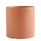 Nordic Industrial Style Colorful Ceramic Flowerpot Succulent Planter Green Plants Cylindrical Shape Flower Pot with Hole Tray