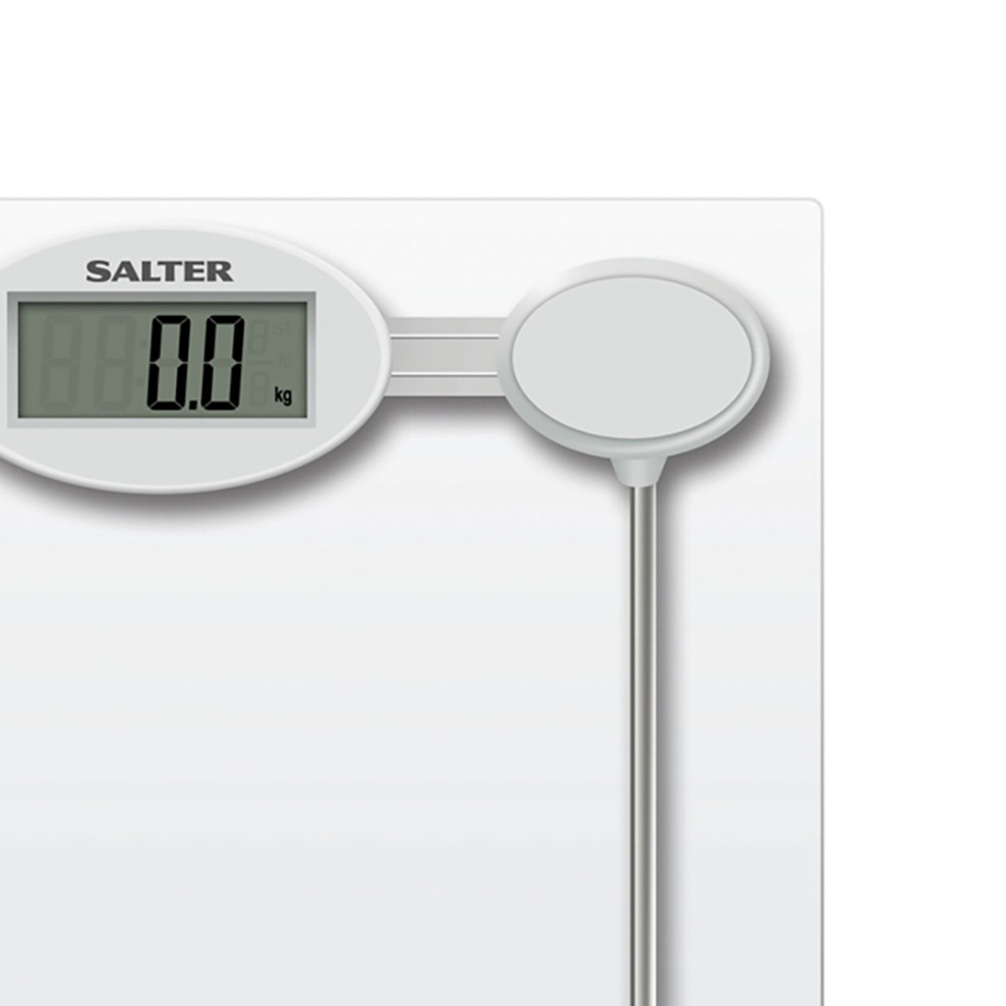 Salter Electronic Bathroom Weighing Scale Glass Digital 180KG Includes Batteries