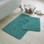 2 Piece Set Rectangle/U-Shaped Bath Mat