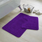 2 Piece Set Rectangle/U-Shaped Bath Mat
