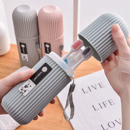 Portable Toothbrush Toothpaste Holder Toothbrush Case Farewell Hotel Disposable Toothbrush-Paste Travel Camping Outdoor Bathroom