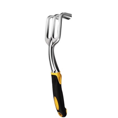 Garden Tool Hand Trowel,Rake,Cultivator,Weeder Tools with Ergonomic Handle,Garden Lawn Farmland Transplant Gardening Bonsai Tool