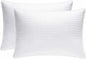 Extra Filled Pillows 2 Pack Hotel Quality Firm Deluxe Egyptian Stripe Pillows