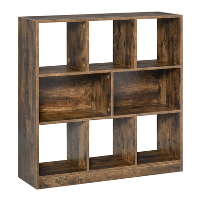 Storage Shelf 3-Tier Bookcase Display Rack Home Organizer for Home Office