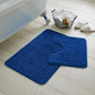 2 Piece Set Rectangle/U-Shaped Bath Mat