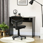 Writing Desk Laptop Table Workstation with Shelf Home Office