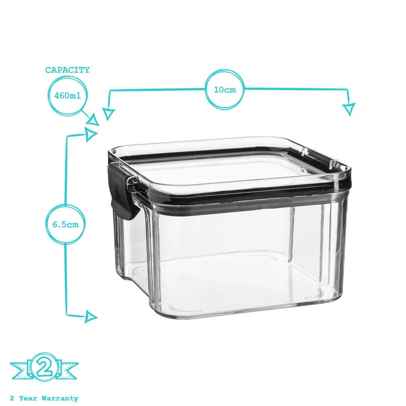 Food Storage Container - Pack of 5 - (2 Sizes)