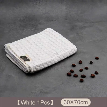 1/4Pc Coffee Bar Barista Cleaning Towel Super Absorbent Microfiber Cleaning Cloth Towels for Kitchen Home Coffee Machine Cleaner