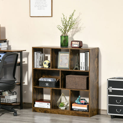 Storage Shelf 3-Tier Bookcase Display Rack Home Organizer for Home Office