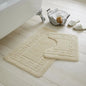 2 Piece Set Rectangle/U-Shaped Bath Mat