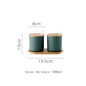 Nordic Ceramic Seasoning Jar with Lid Spoon Seasoning Pot Salt Shaker Sugar Bottle Organizer Home Kitchen Supplies Storage Set