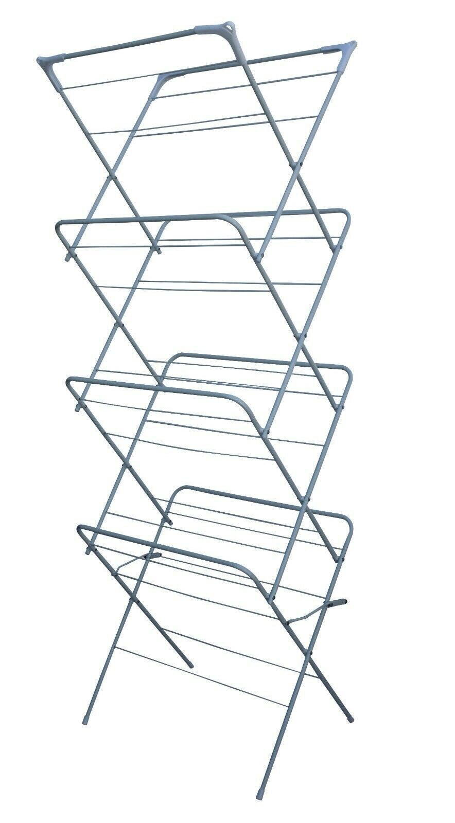 Laundry Airer 3 4 Tier Clothes Horse Drier Indoor Drying Rack Folding