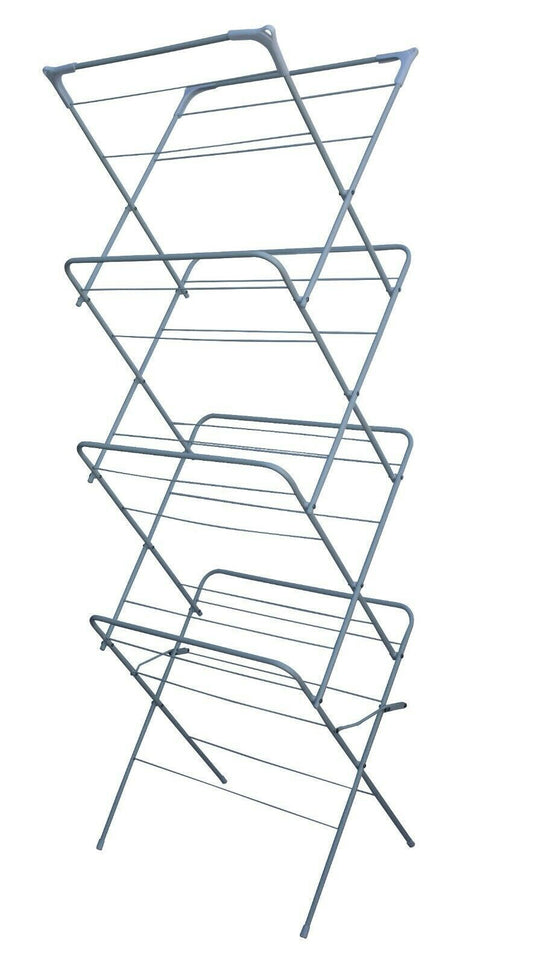 Laundry Airer 3 4 Tier Clothes Horse Drier Indoor Drying Rack Folding
