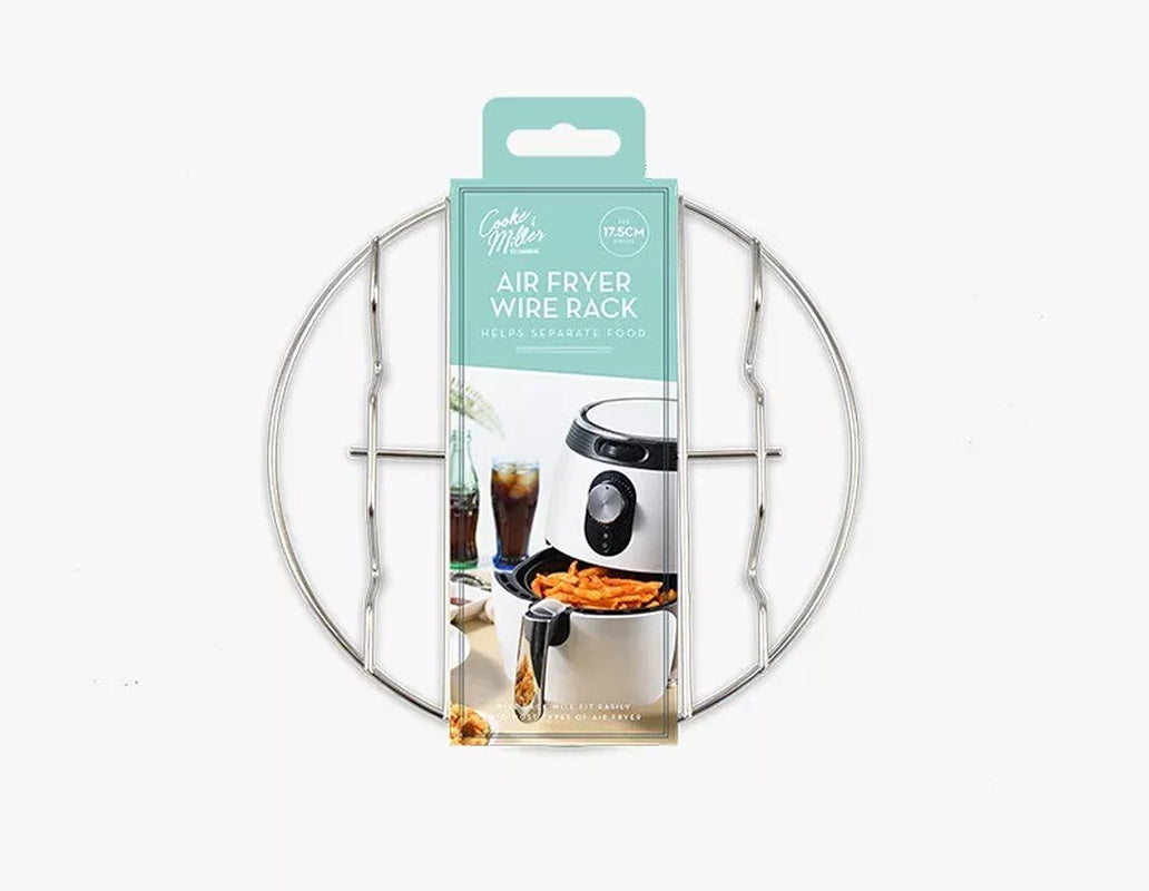 Air Fryer Wire Racks W/ Skewers Stainless Steel Available in 2 Sizes
