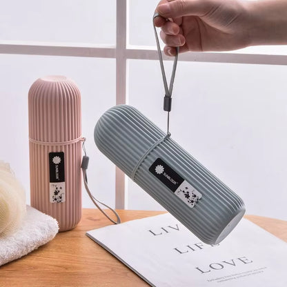 Portable Toothbrush Toothpaste Holder Toothbrush Case Farewell Hotel Disposable Toothbrush-Paste Travel Camping Outdoor Bathroom