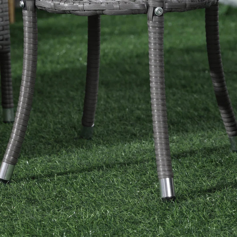 Basilica 2 Seater Bistro Set with Cushions