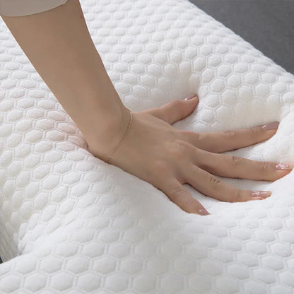 2024 Couples Arched Pillow with Arm Rest Memory Foam anti Hand Pressure Neck Pain Relief Sleeping Cuddle Cervical Latex Cushion