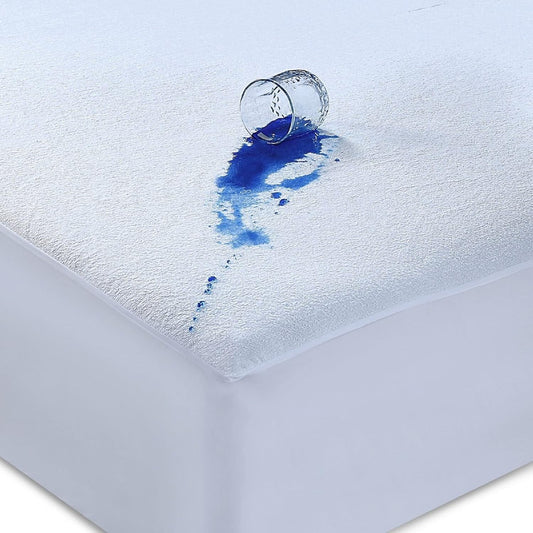 New Waterproof Terry Towel Mattress Protector Fitted Bed Cover Double Non-Noisy