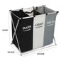 [UK Stock] Foldable Dirty Laundry Basket Home Large Dirty Clothes Laundry Hamper Storage Bag Clothes Storage Laundry Sorter Bin